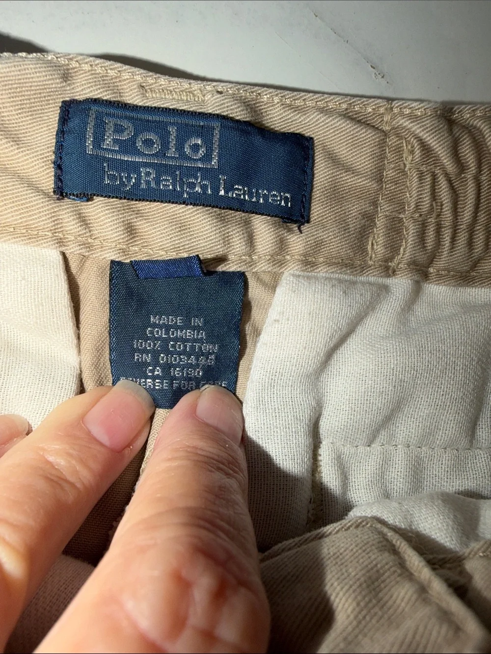Polo Ralph Lauren Khaki Straight-Leg Chinos Beige